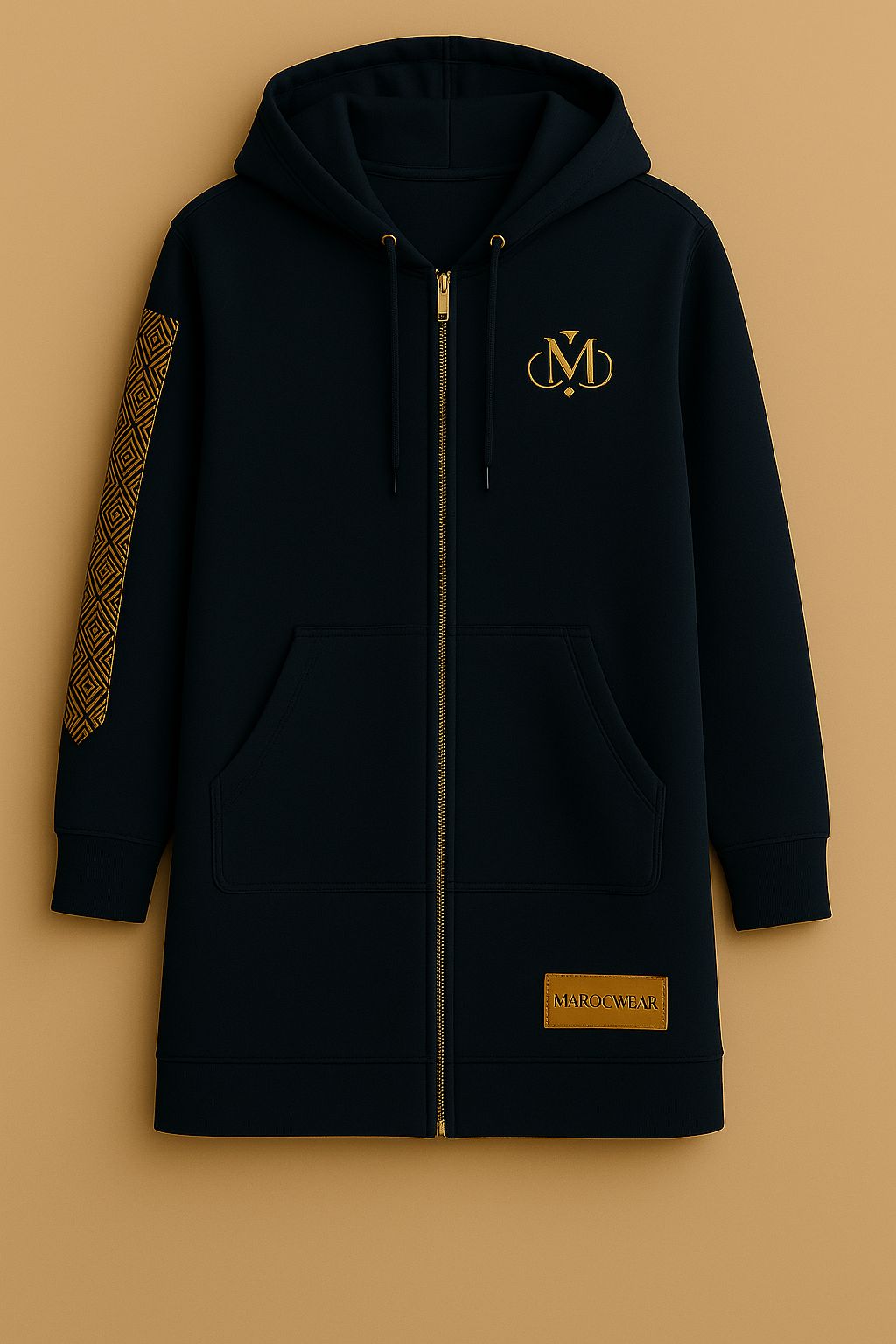 Hoodie longue